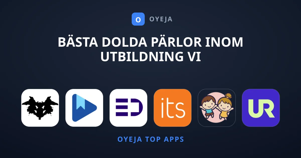 Bästa dolda pärlor inom Utbildning vi rekommenderar